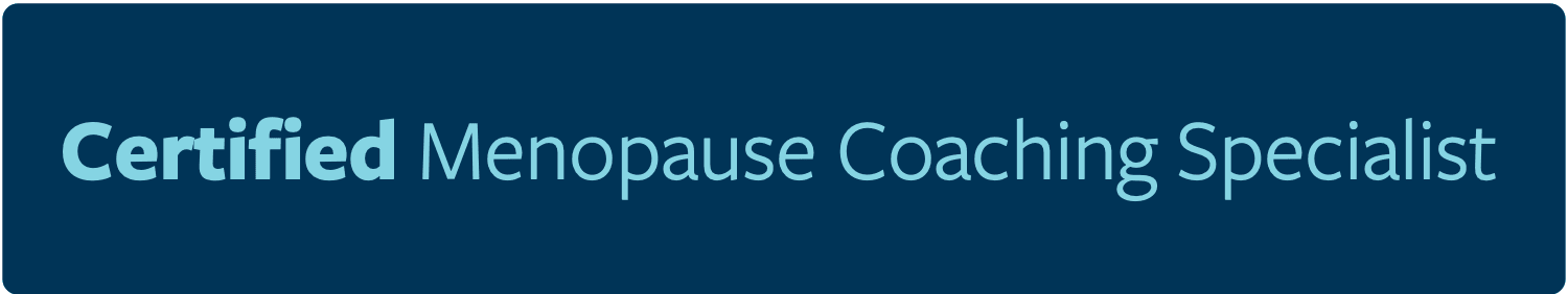 Girls Gone Strong Certified Menopause Coaching Specialist badge — certification focused on coaching women through perimenopause and menopause training considerations.