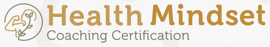 Health Mindset Coaching certification badge (Kasey Jo Orvidas, Ph.D.) — credential in behavior change, habit-building, and mindset strategies to support long-term health goals.
