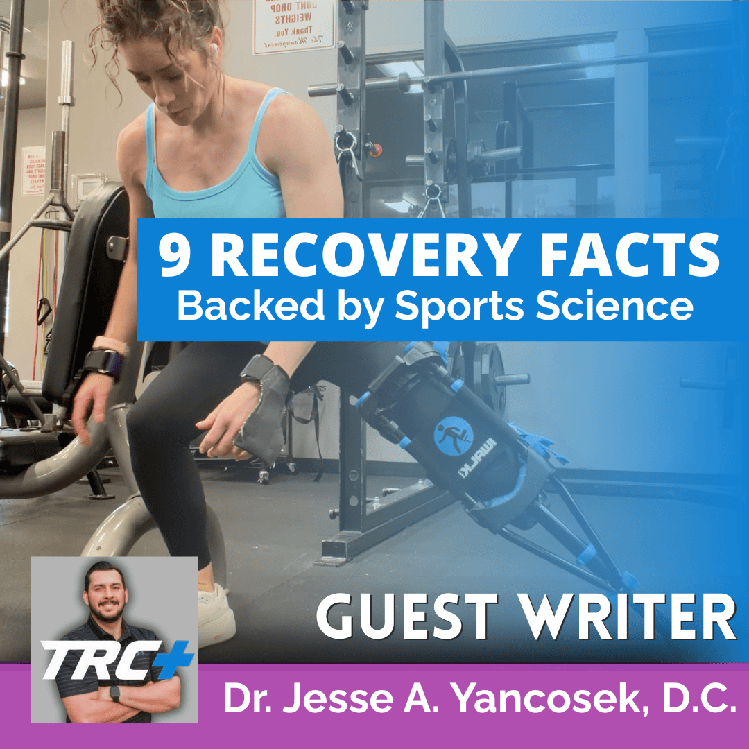 female personal trainer lifting while recovering after achilles surgery with dr jesse giving 9 recovery facts